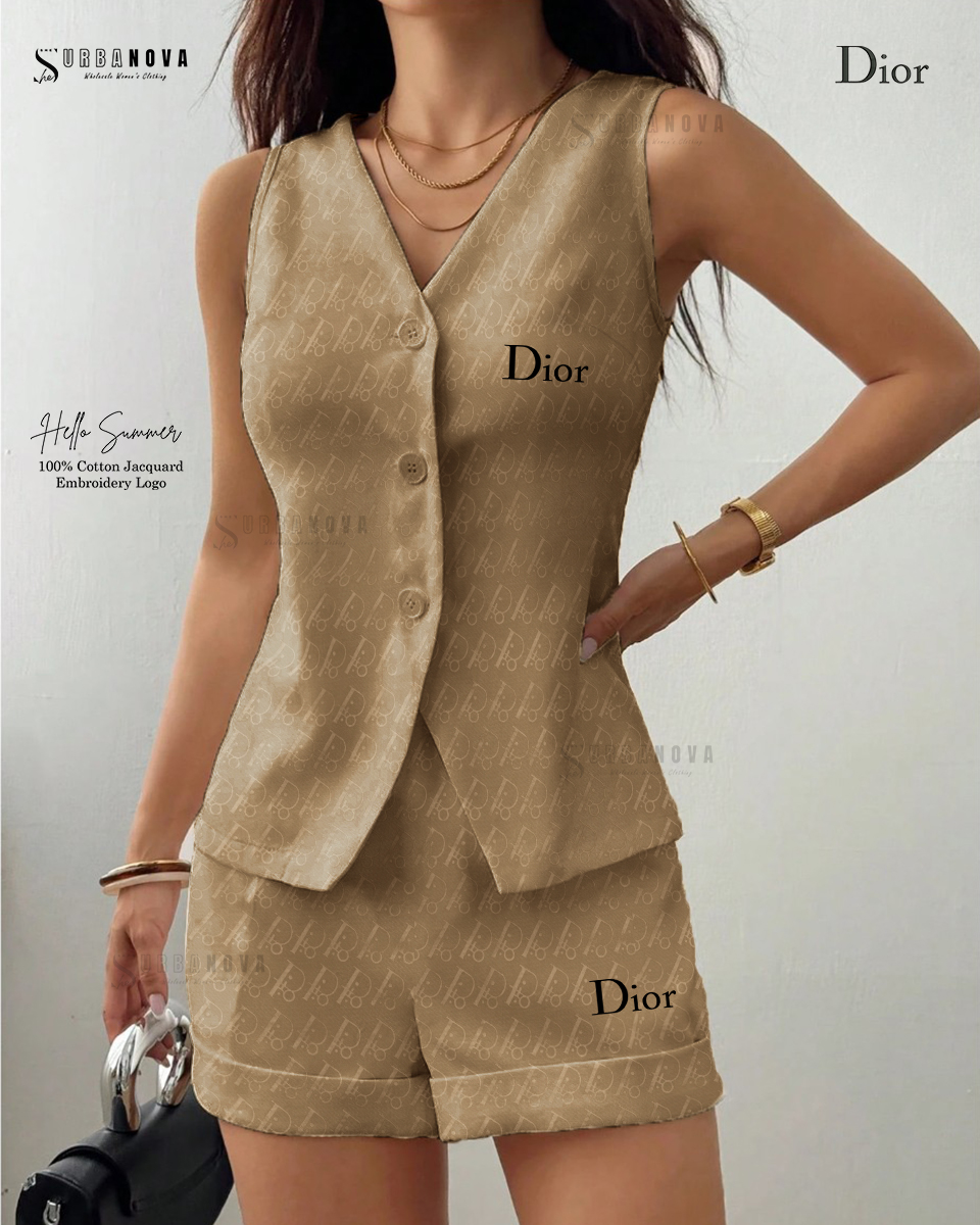Dior Women's Summer Two-Piece Set