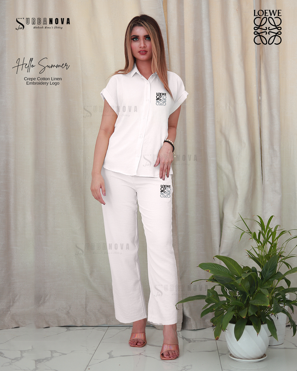 Brown Two-Piece Summer Set