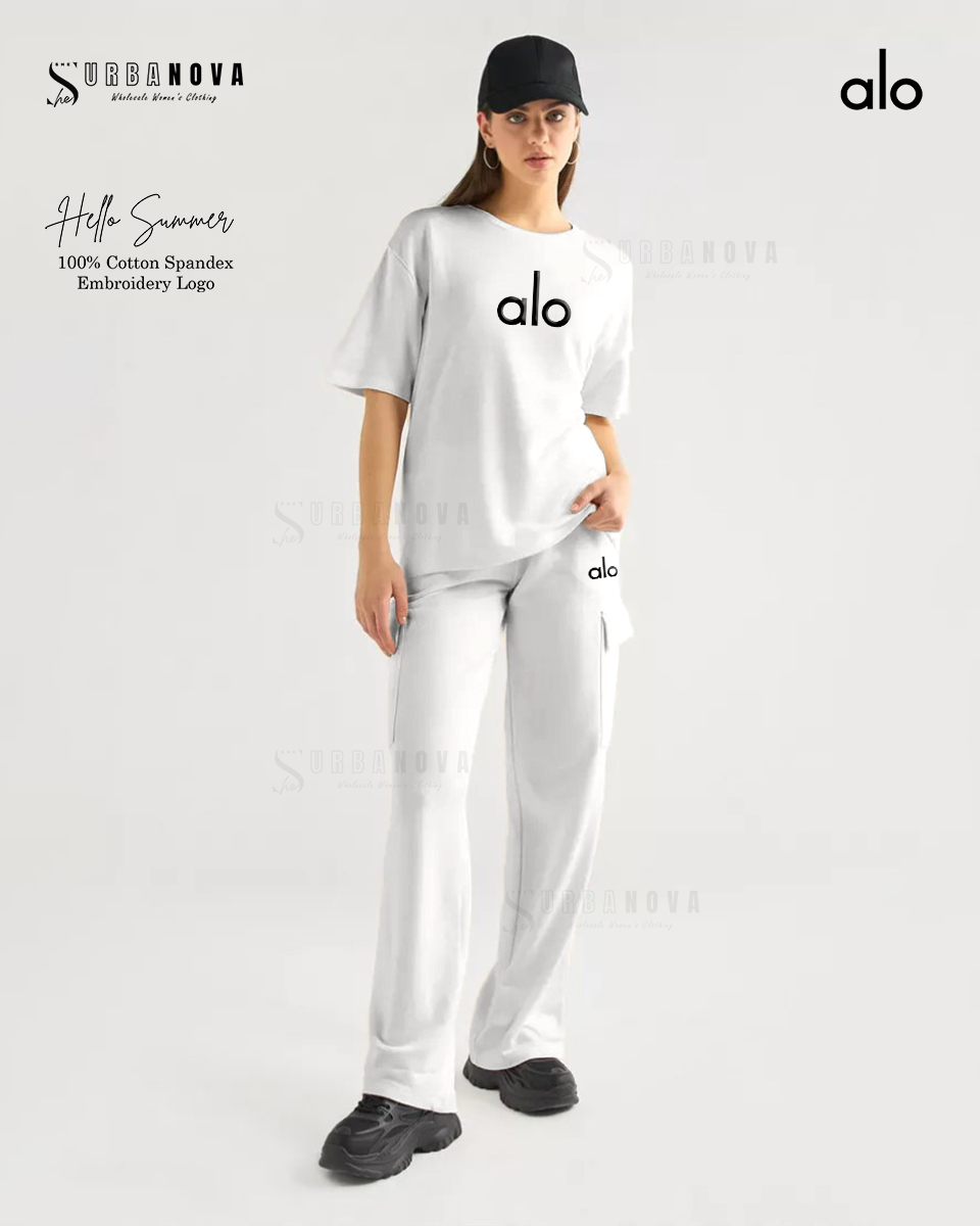Alo Black Loungewear Set
