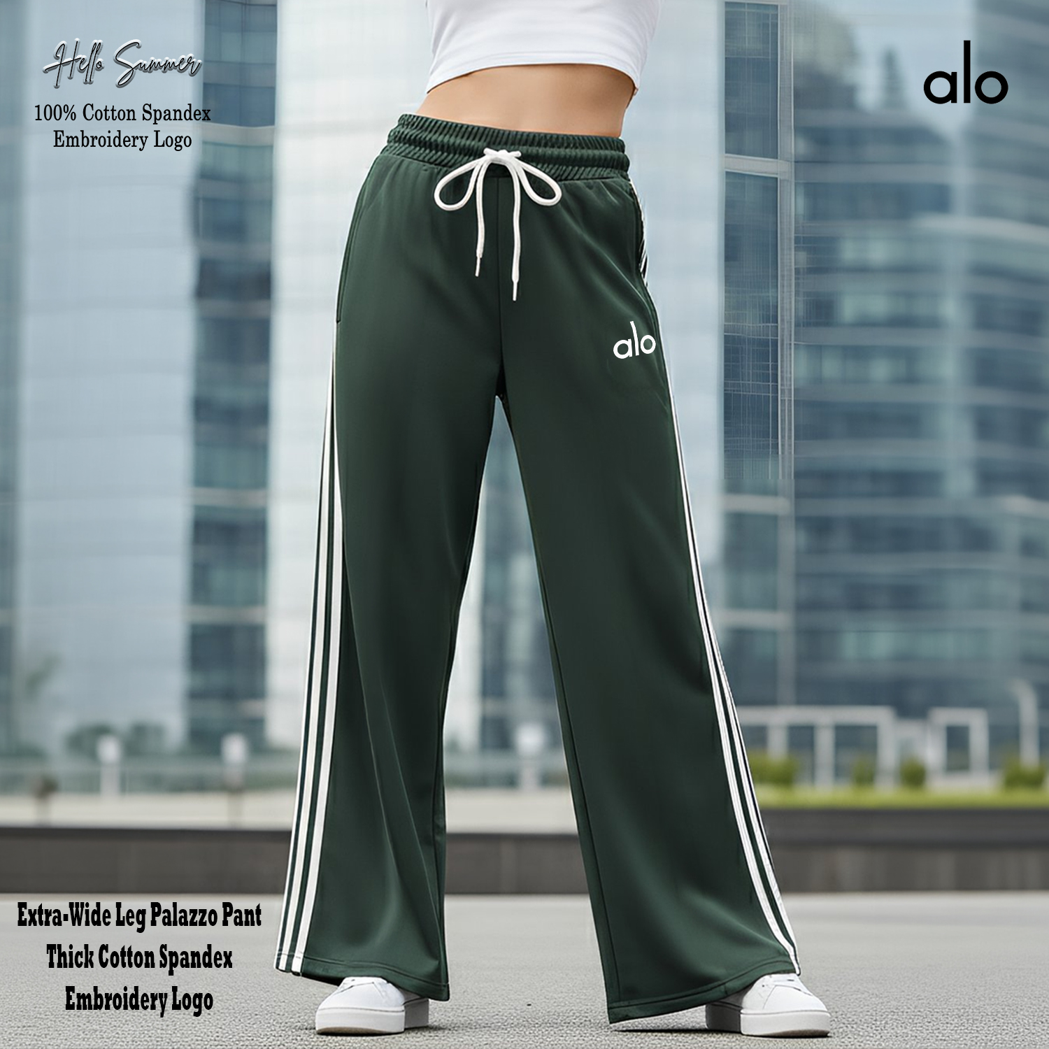 Alo Extra-Wide Leg Palazzo Pants