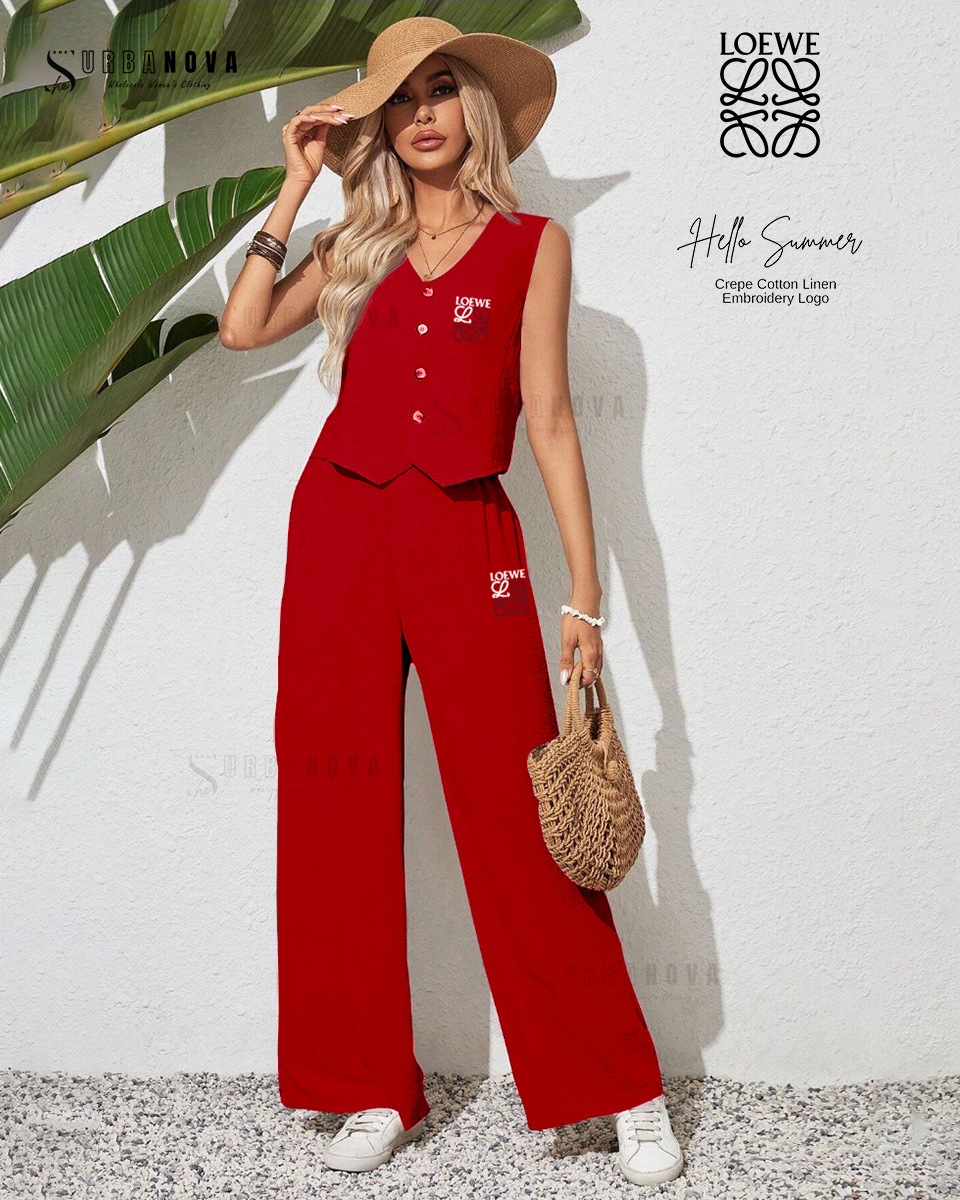 Loewe Women's Summer Linen Set