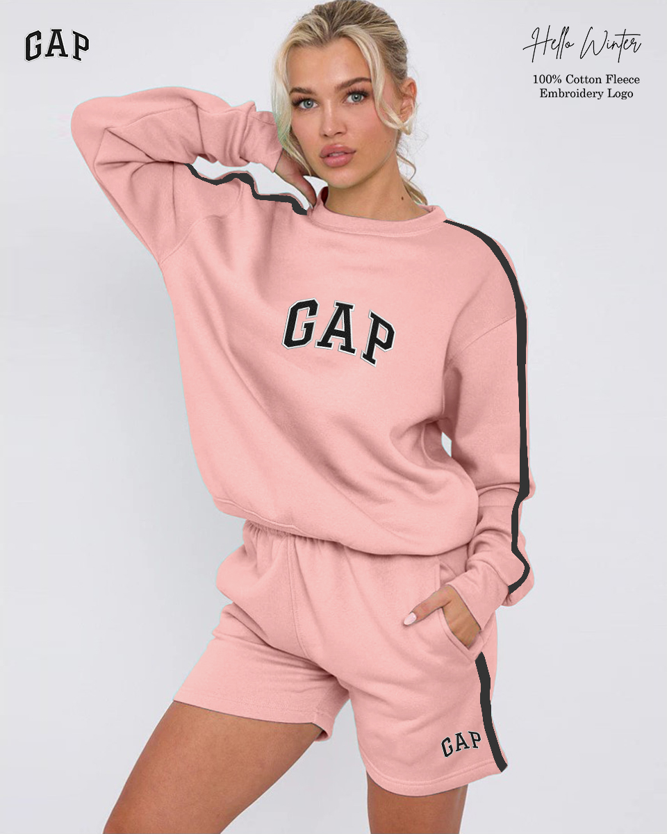 GAP Cotton Fleece Shorts Set