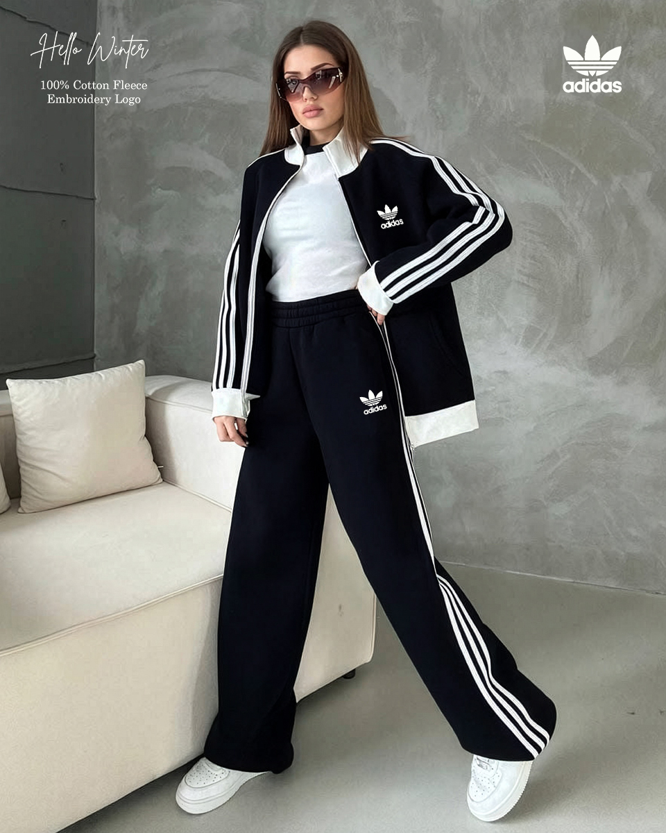 Adidas Black Tracksuit