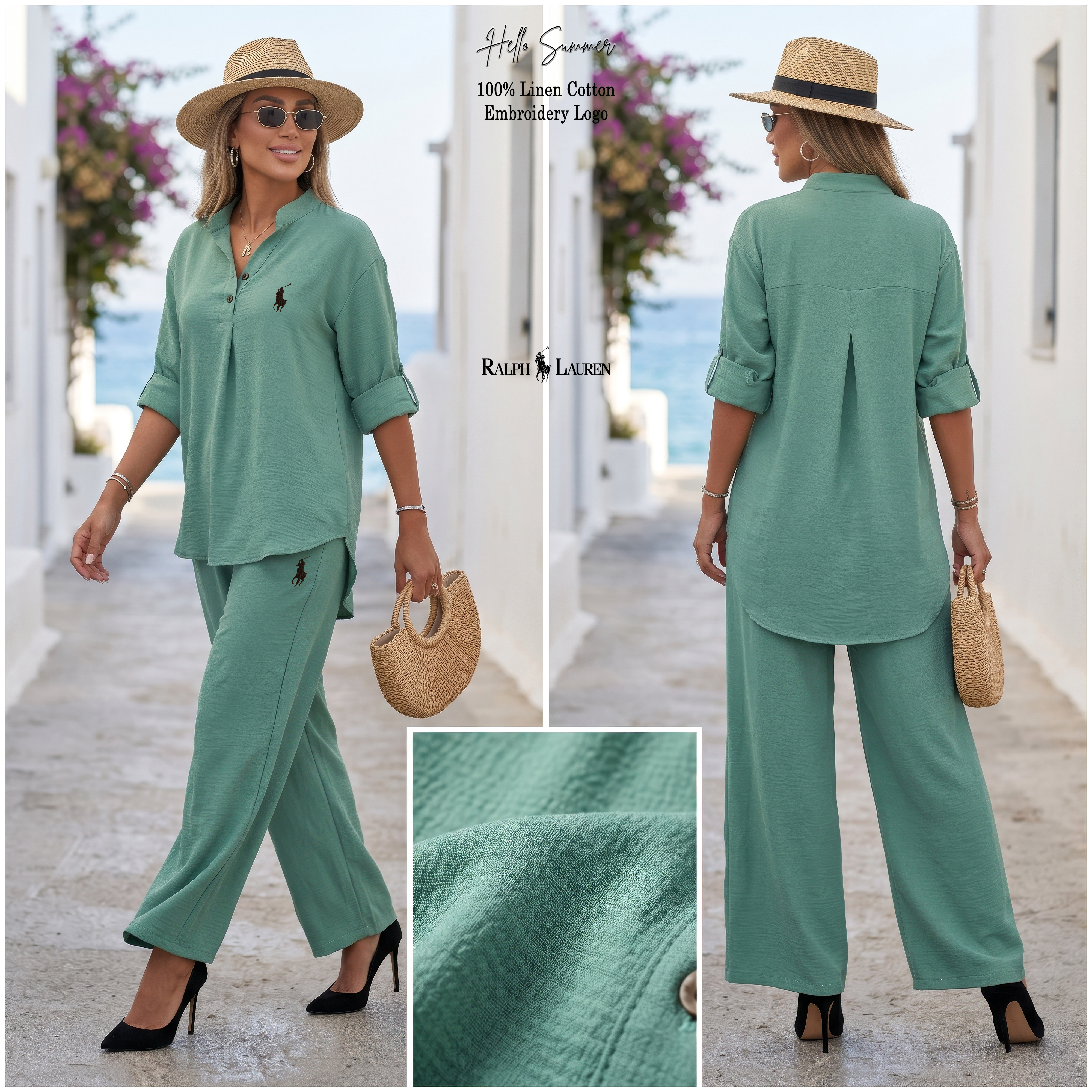 Women's Linen Cotton Set