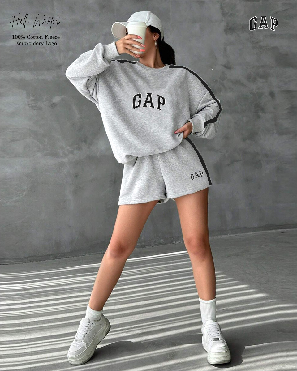 GAP Cotton Fleece Shorts Set