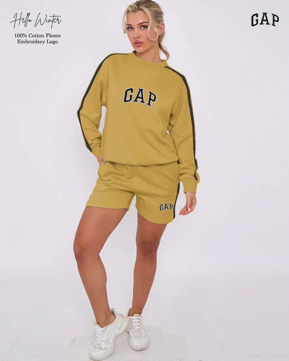 GAP Cotton Fleece Shorts Set