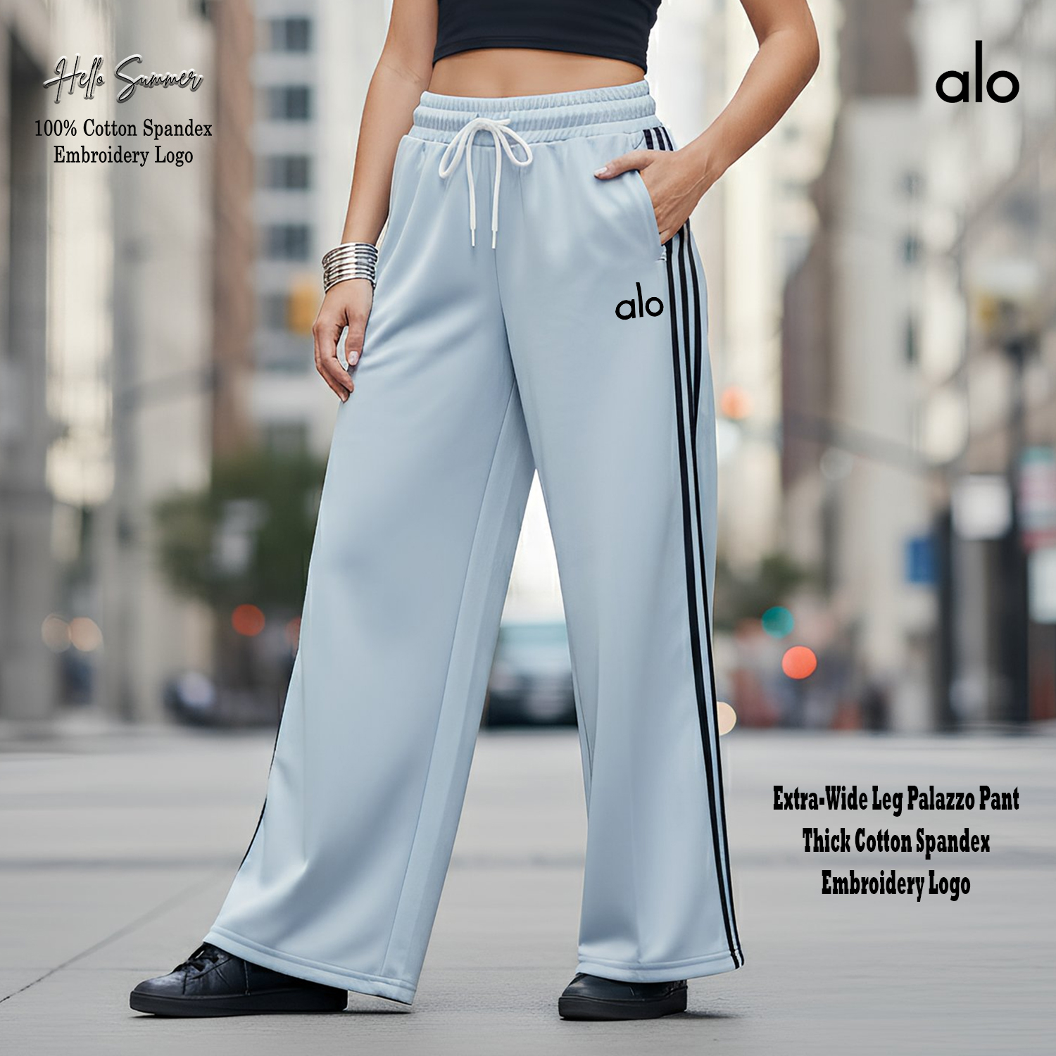 Alo Extra-Wide Leg Palazzo Pants
