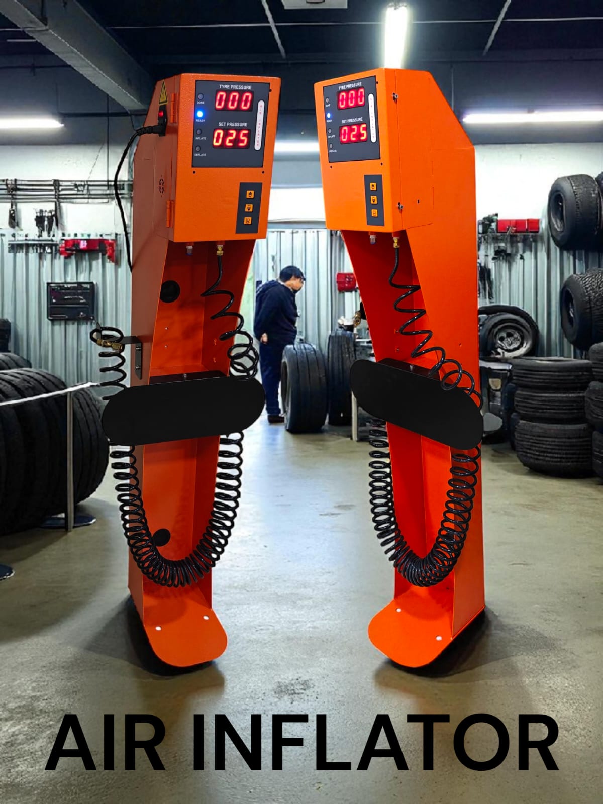 A Digital Tire Inflators