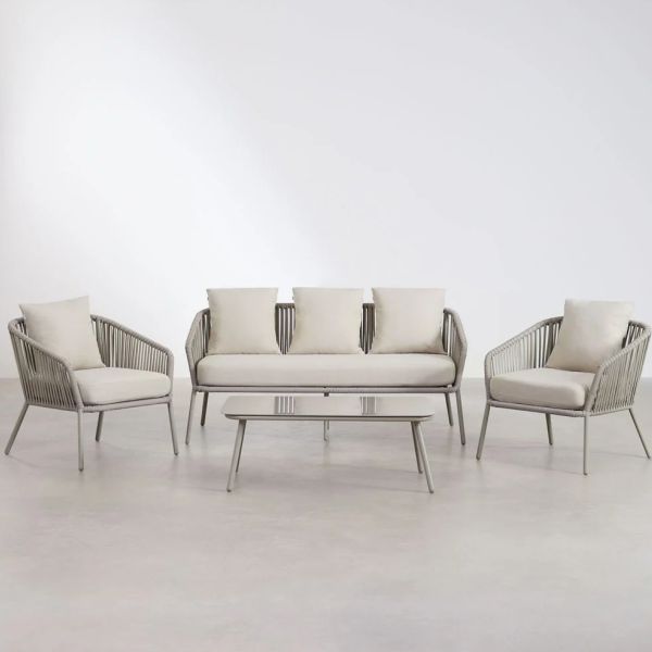 Rope Outdoor Sofa Set