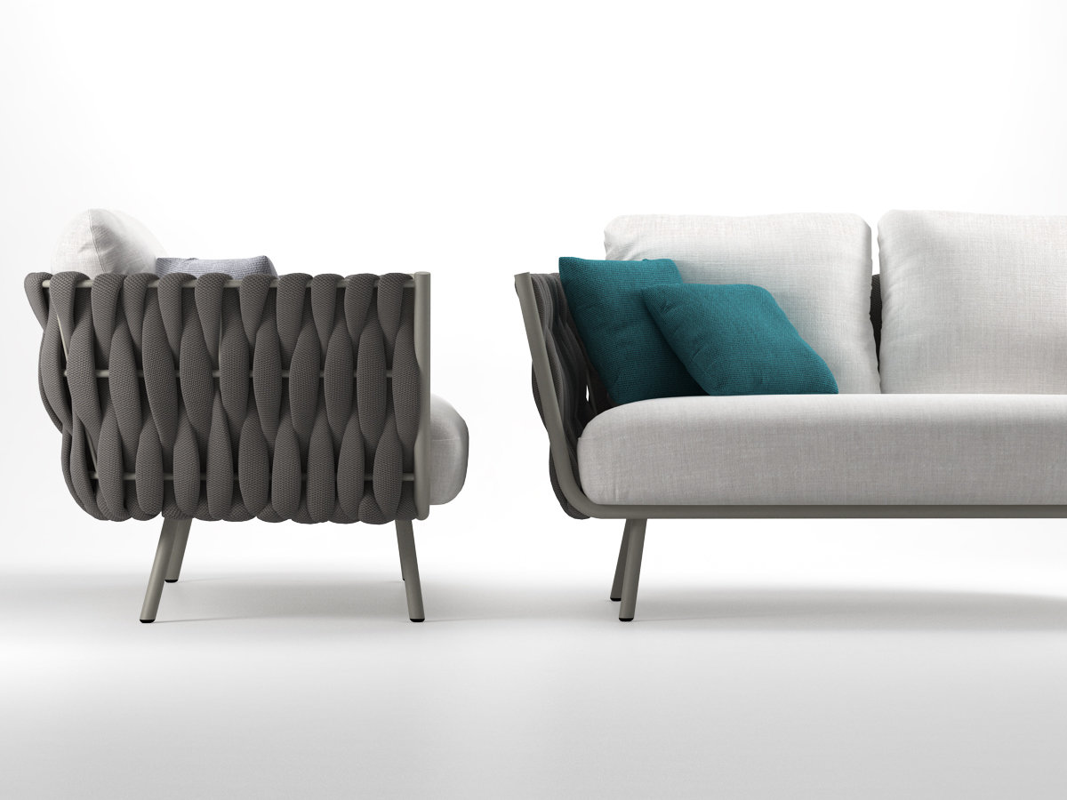 Relaxed Seating Outdoor Sofa
