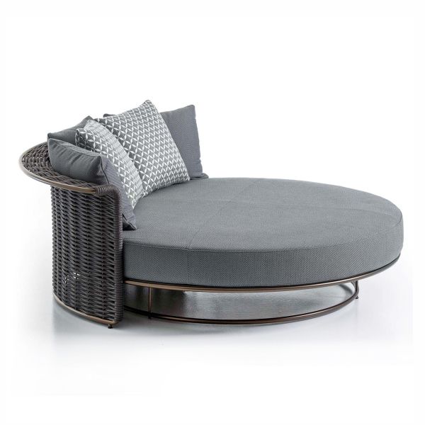 Round Pouf Daybed