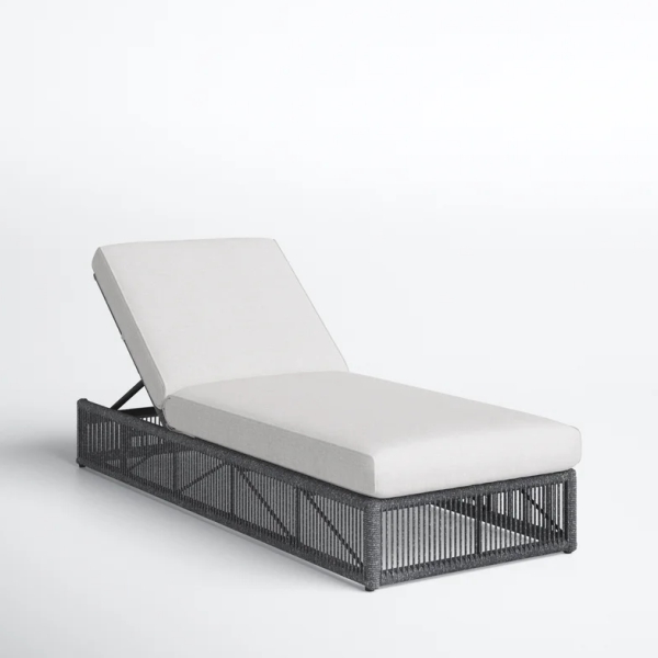 Outdoor Metal Chaise Lounge