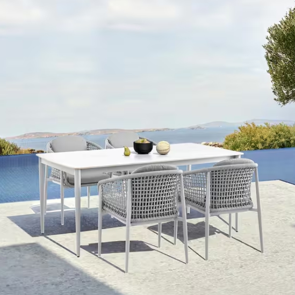 Aluminum Rectangle Outdoor Dining Set