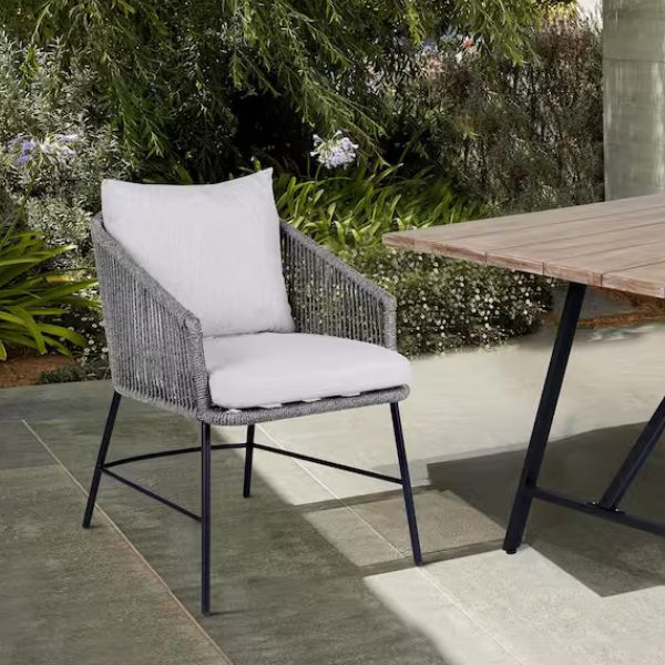 Outdoor Dining Chair with Cushions