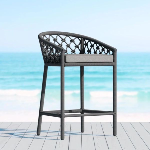 Outdoor Rope Bar Stool
