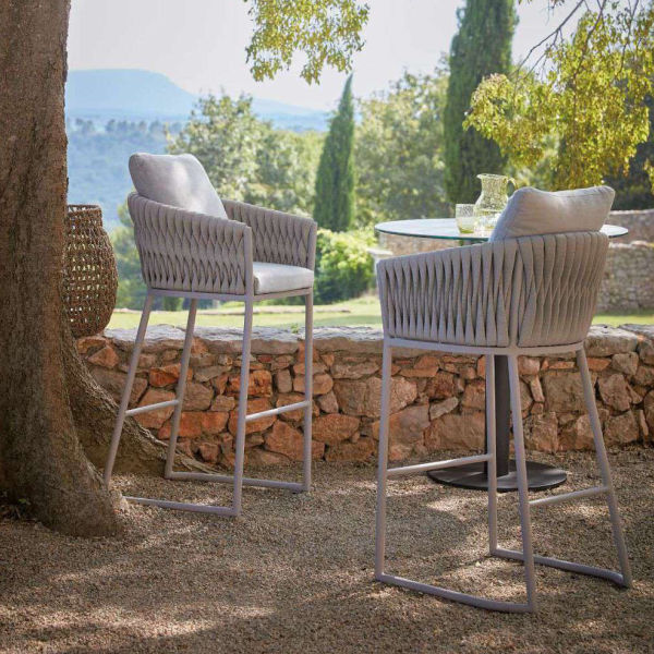 Basket Bar Stool