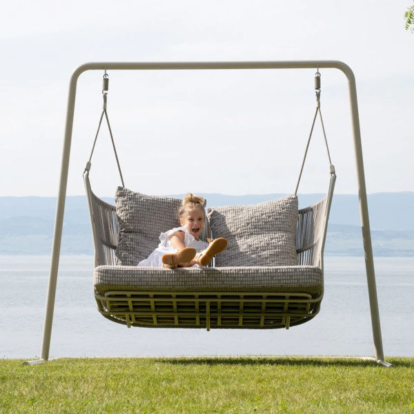 Double Seater Swing with Stand
