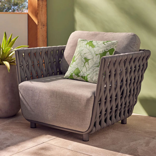 Outdoor Rope Arm Chair