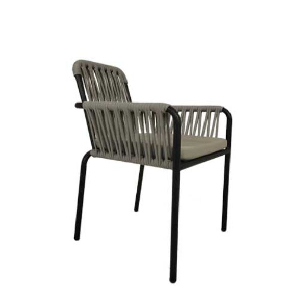 Rope Weaving Patio Chair Set