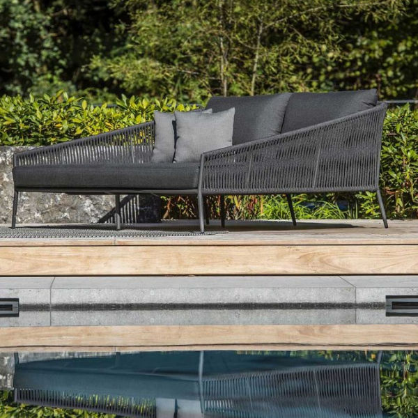 Outdoor patio sofa