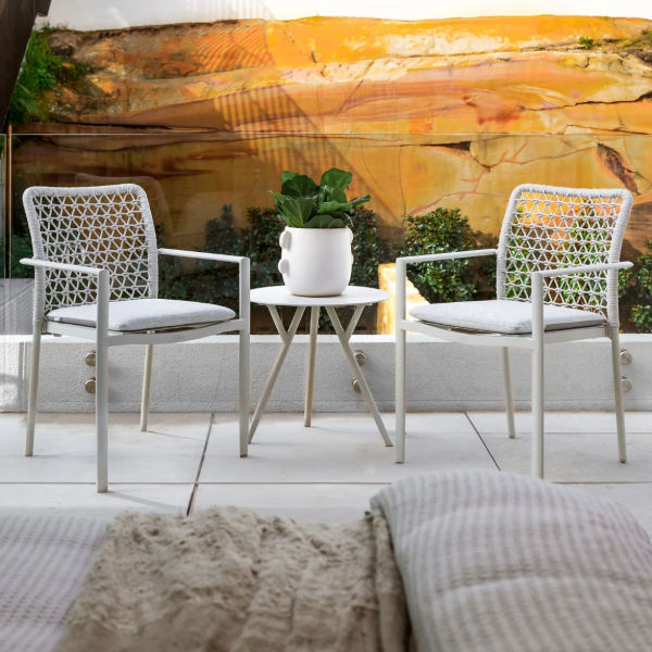 Outdoor patio dining set