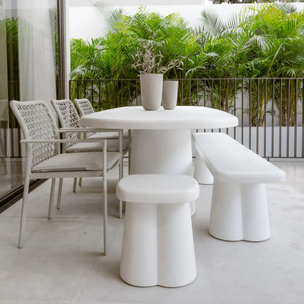Outdoor patio dining set