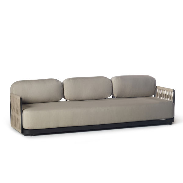 Modern beige sofa