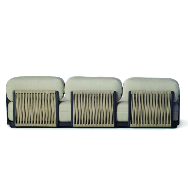 Modern beige sofa