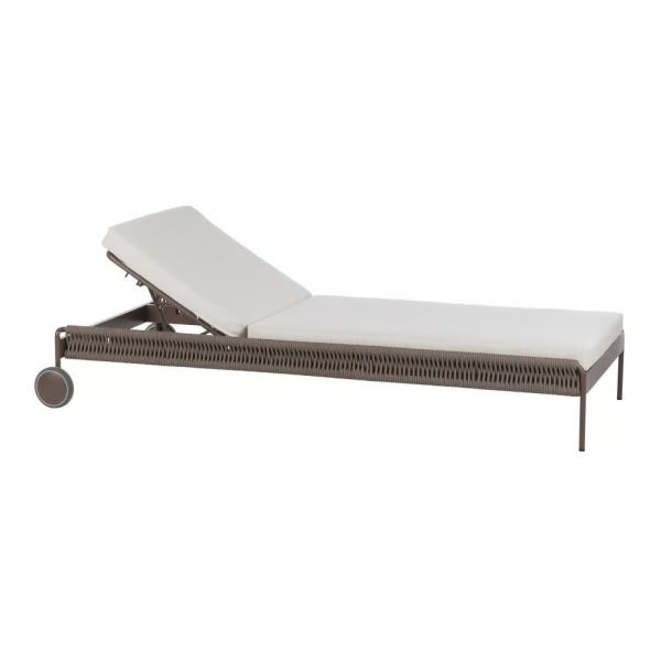 Adjustable weave outdoor lounger