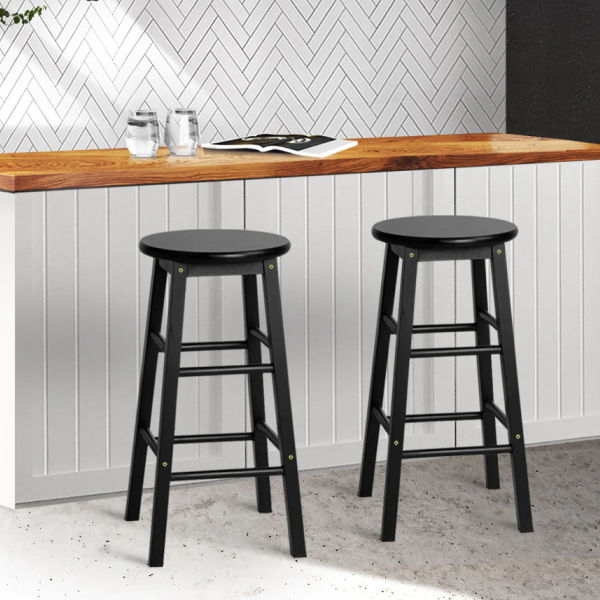 Classic Wood Bar Stool
