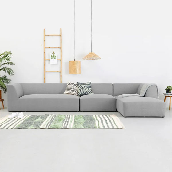 L-Shaped Modular Sofa