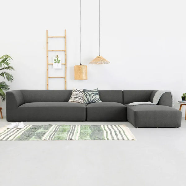 L-Shaped Modular Sofa