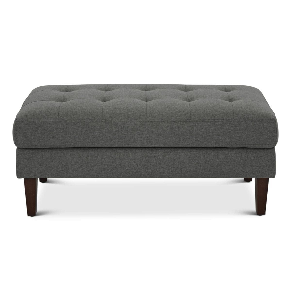 Large tufted ottoman
