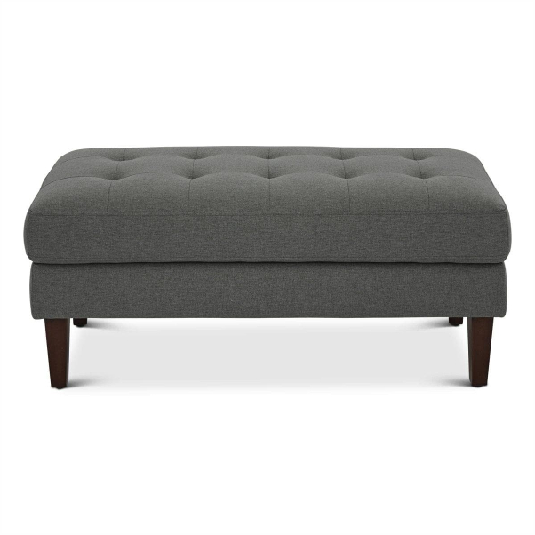 Large tufted ottoman
