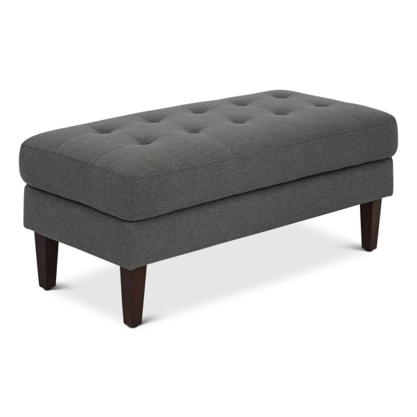 Large tufted ottoman