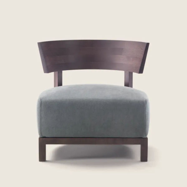 Modern accent armchair