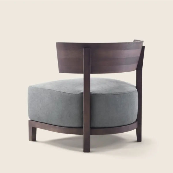 Modern accent armchair