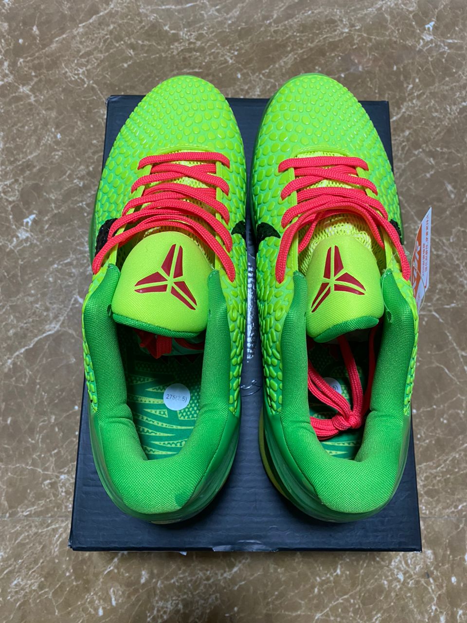 Nike Kobe 6 Protro Grinch (Rif.Int 00215)