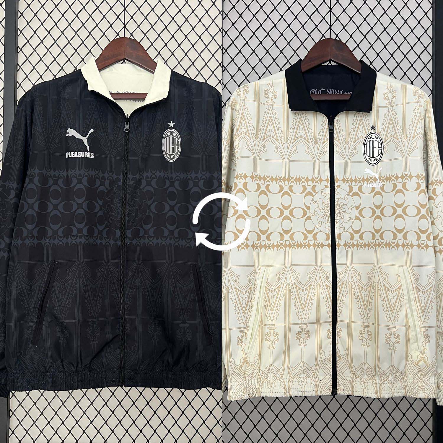 Giubbino Milan 2024/2025 (Rif.Int 00004)