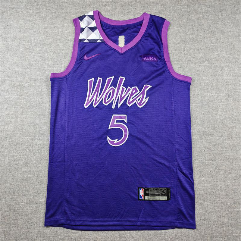 Maglia Antonhy Edwars Minnesota Timberwolves #5 2024/2025 (Rif.Int 00353)