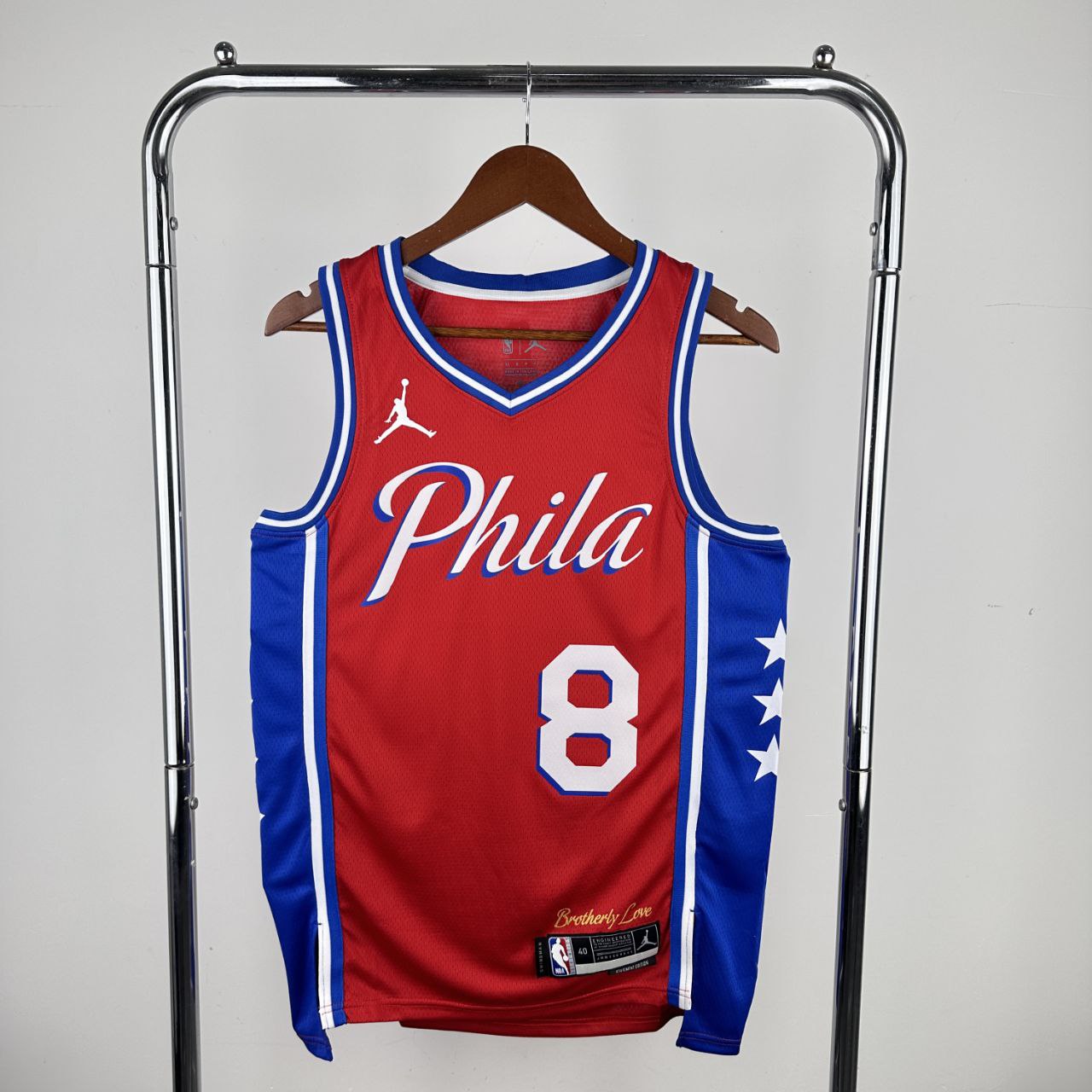 Maglia Paul George Philadelphia 76ers #8 2024/2025 (Rif.Int 00361)
