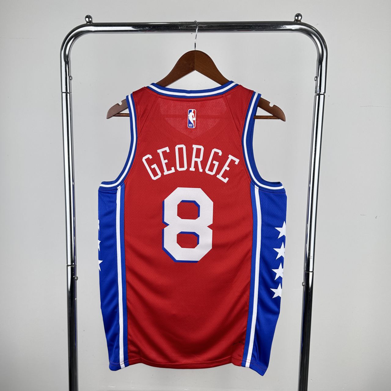 Maglia Paul George Philadelphia 76ers #8 2024/2025 (Rif.Int 00361)