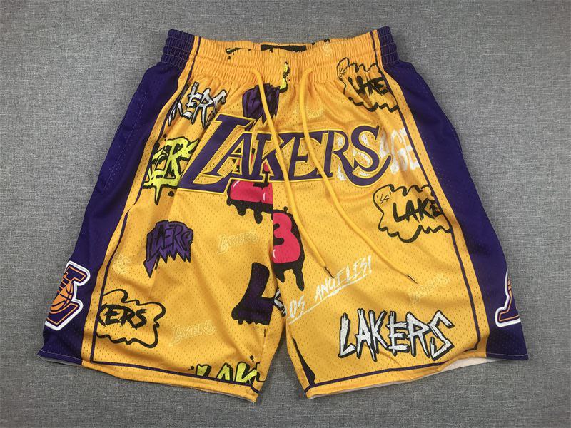 Pantaloncini Basket Los Angeles Lakers (Rif.Int 00378)