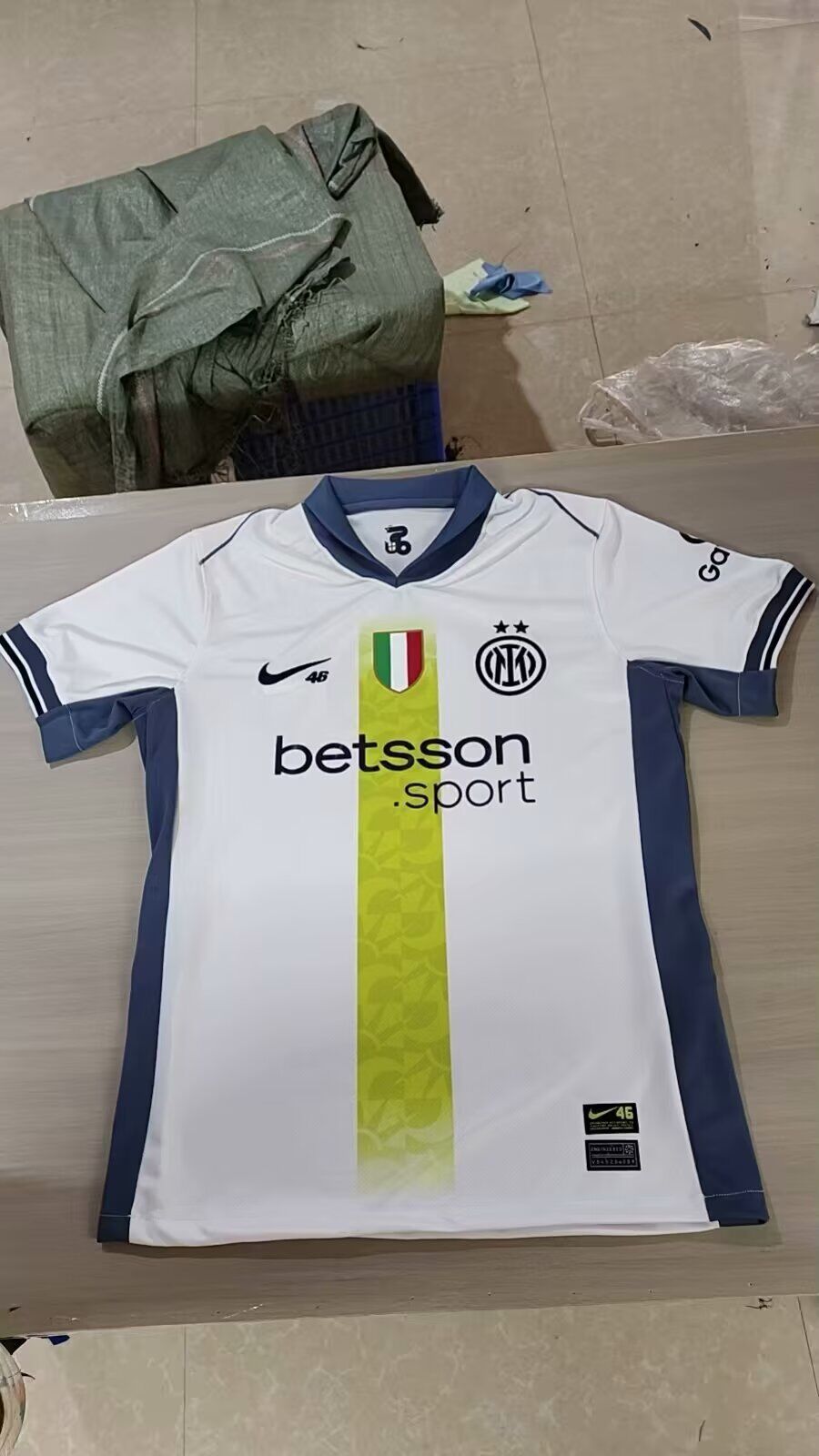 Maglia Inter Fans Away Vale46 2024/2025 (Rif.Int 00580)
