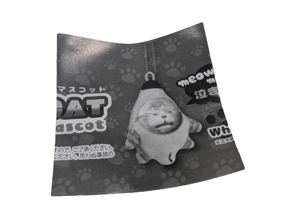 Banana Cat Meme Plush with Sound