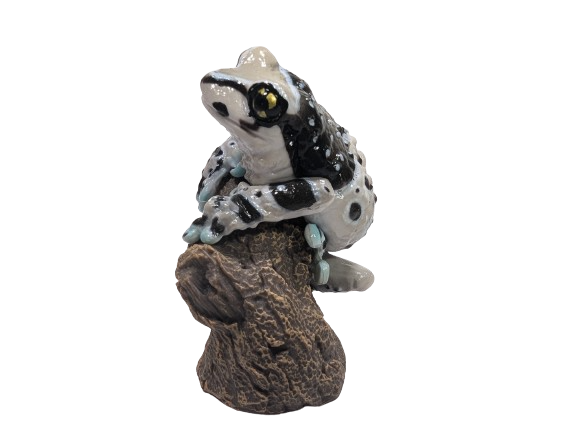 Frog with branch figure