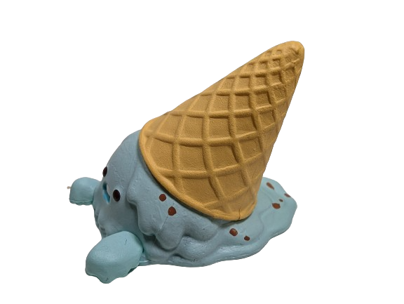 Melted Mint Ice Cream