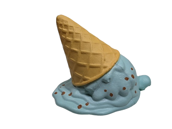 Melted Mint Ice Cream