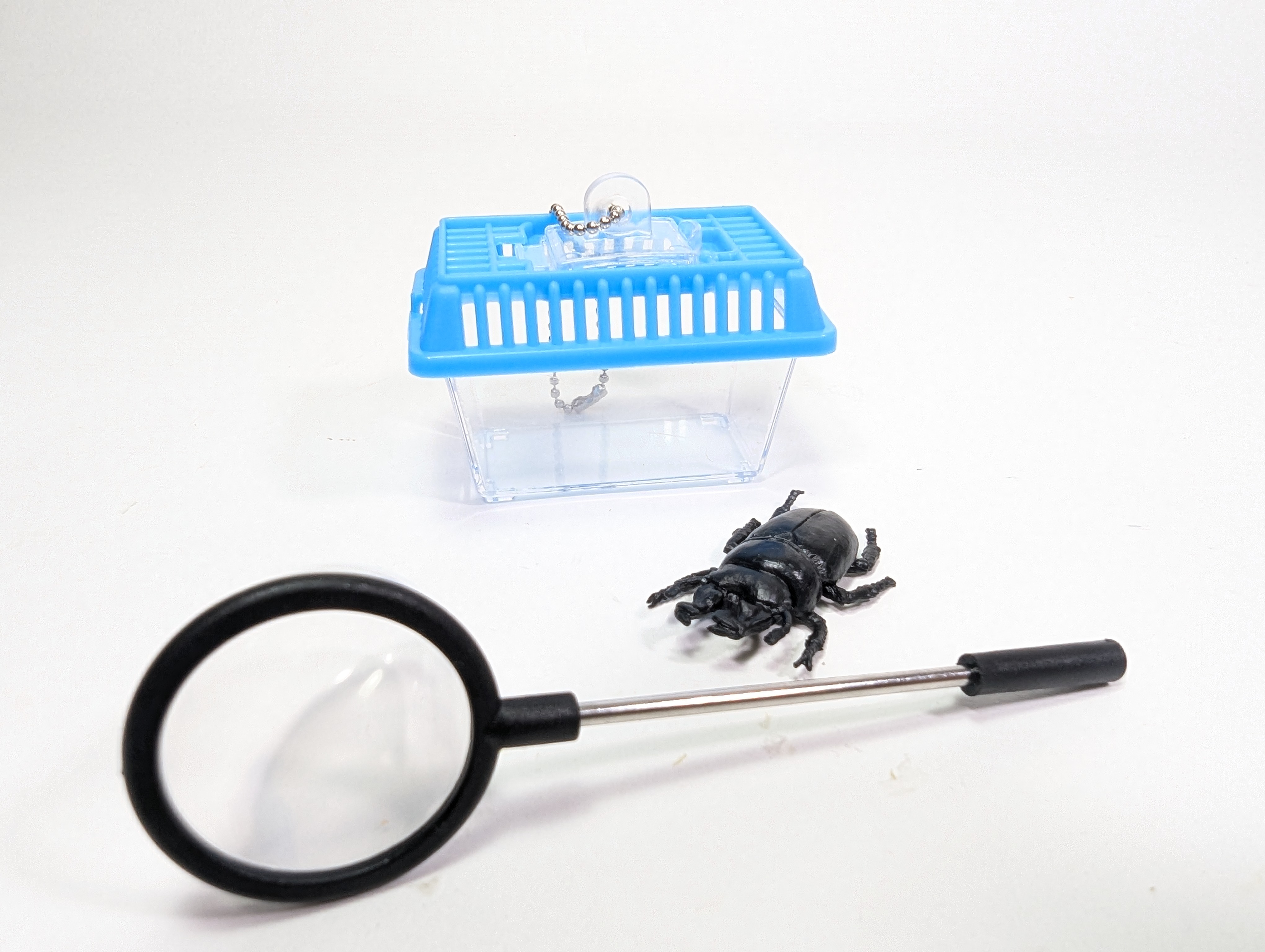 Miniature bug catching set