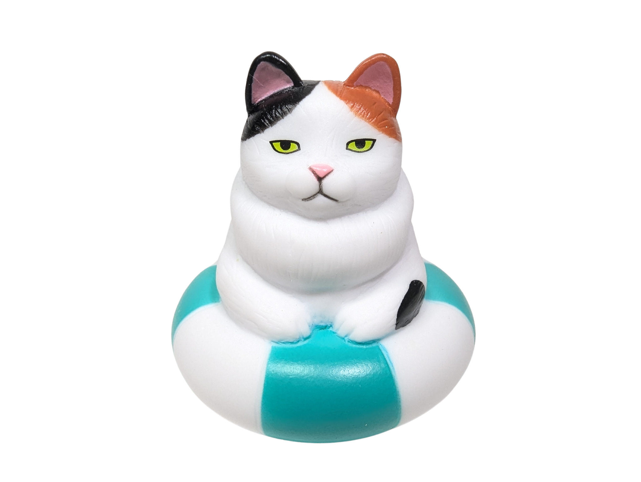Plump Cat (Teal)